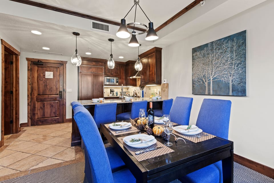 Dining Area and Kitchen