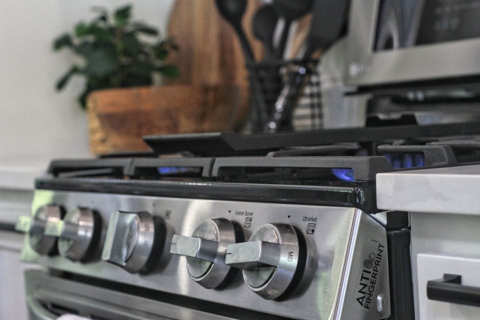 A gas stove is like camping, inside. Most items will easily cook to perfection! 