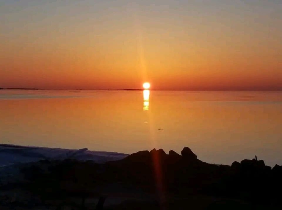 Breathtaking sunrise