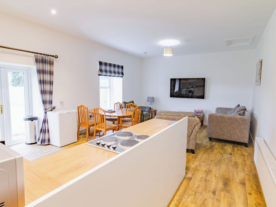 Open plan living space | Easter Caiplich - Dalnagar Castle And Cottages, Glenshee, Cairngorms