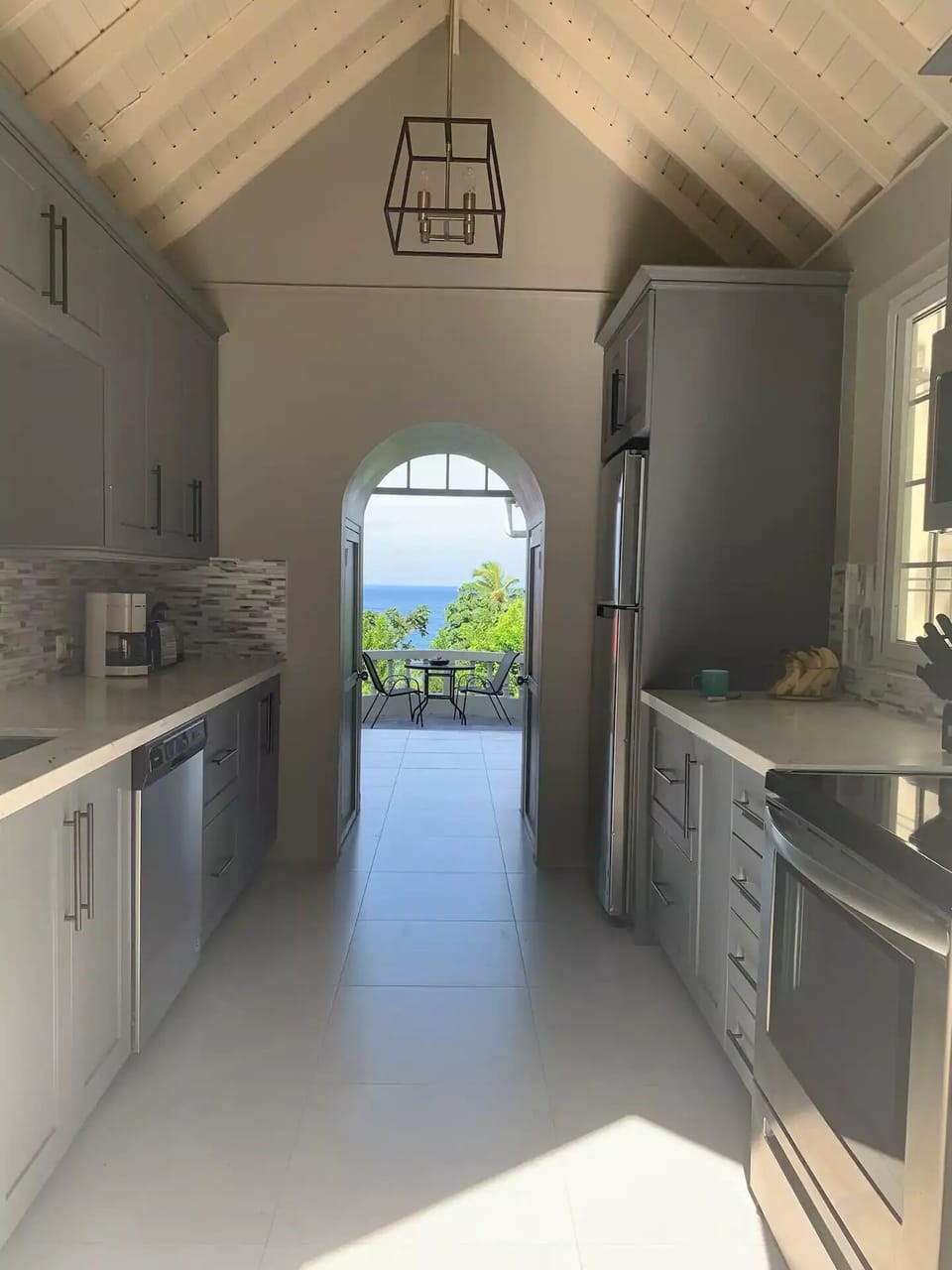 Kitchen & View