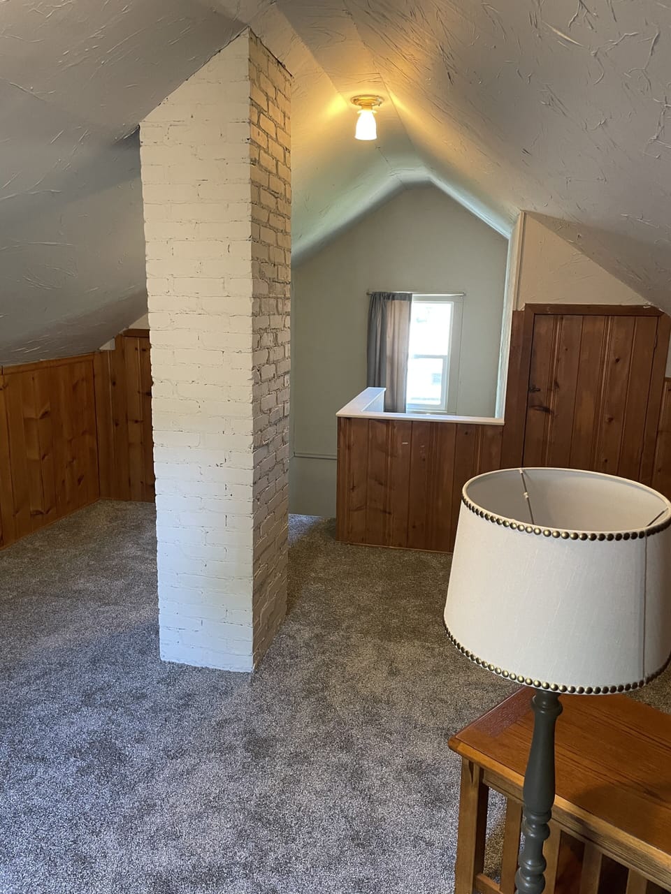 Third floor getaway space (temp permitting). Read, yoga, etc… no heat or ac