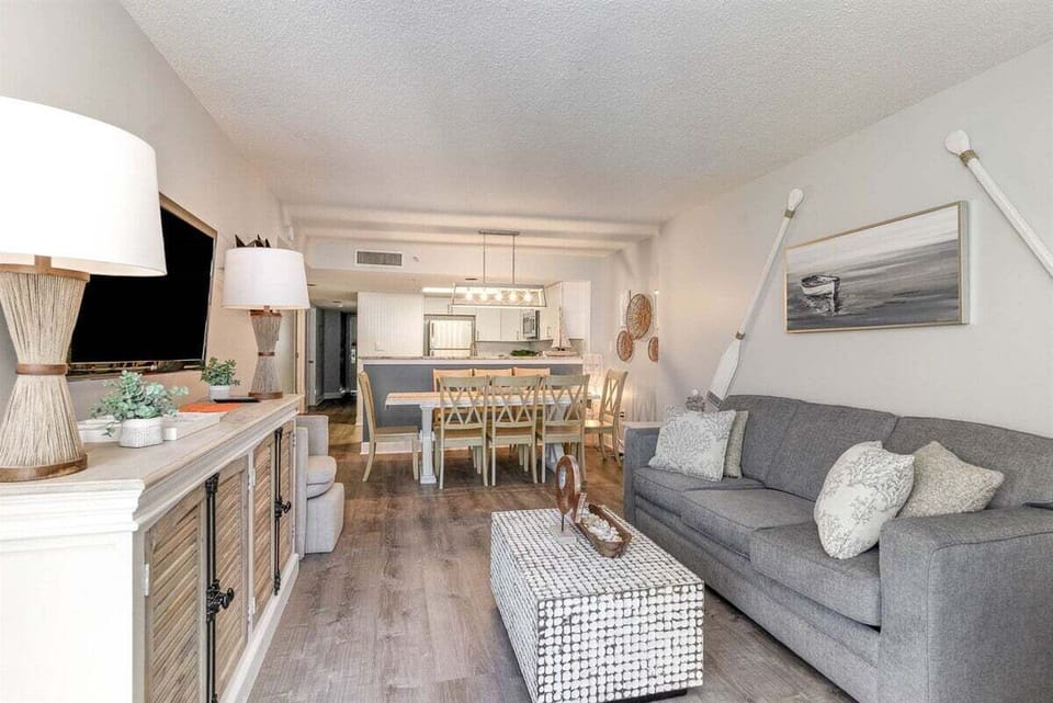 A sun-filled living space with comfy seating.