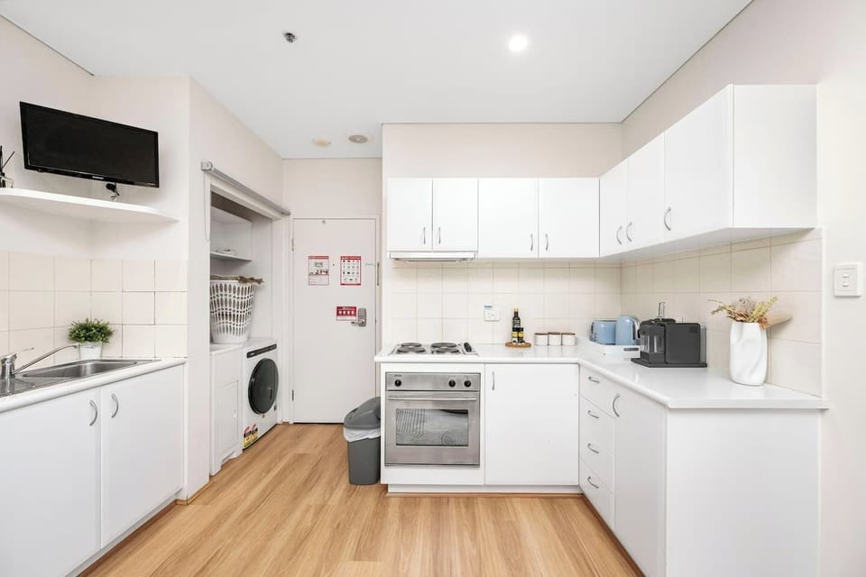 Fully equipped kitchen for all your culinary needs during your stay. 