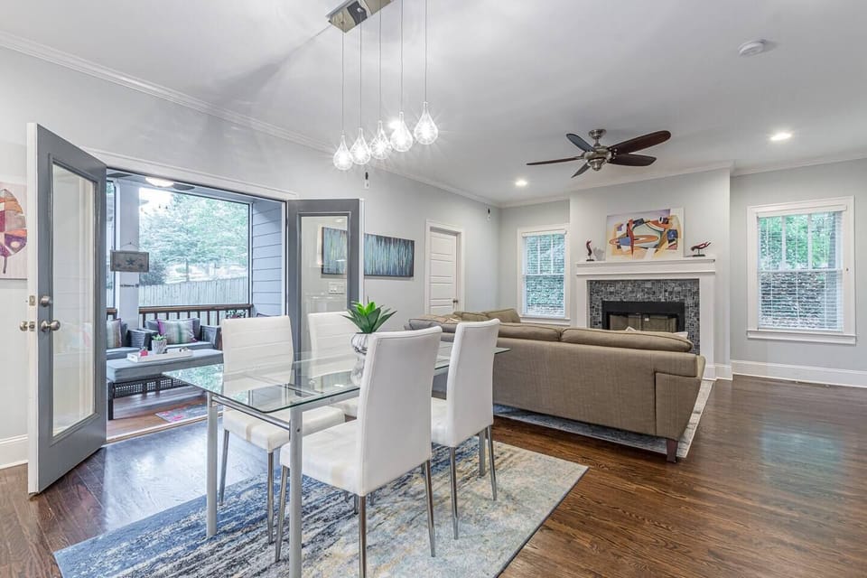 Snack at the kitchen table, lounge on the couch or read a book on the screened-in porch - plenty of space for your crew to spread out! 