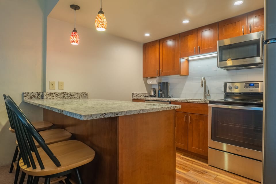 Updated kitchen.