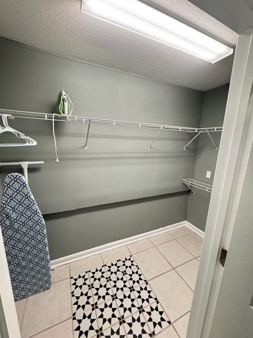 Primary bedroom closet.