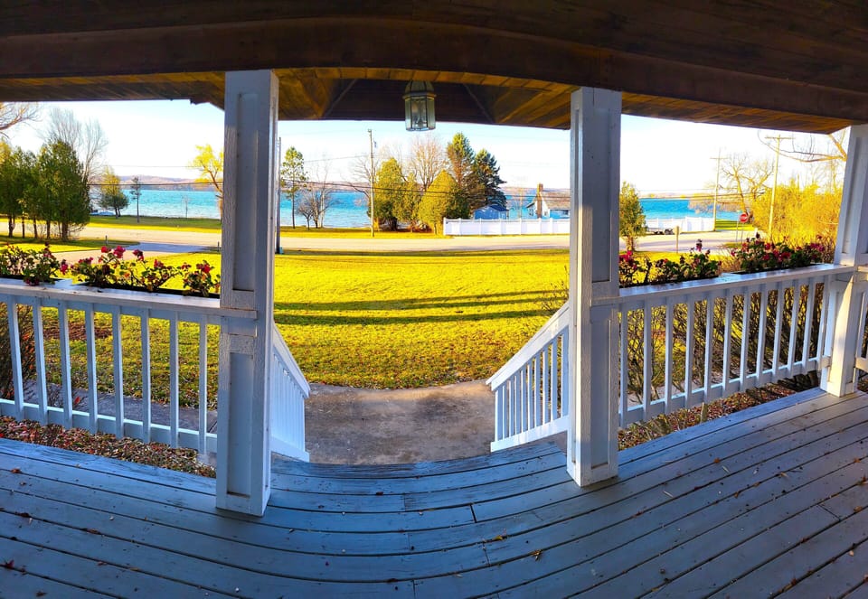 View from the front porch.