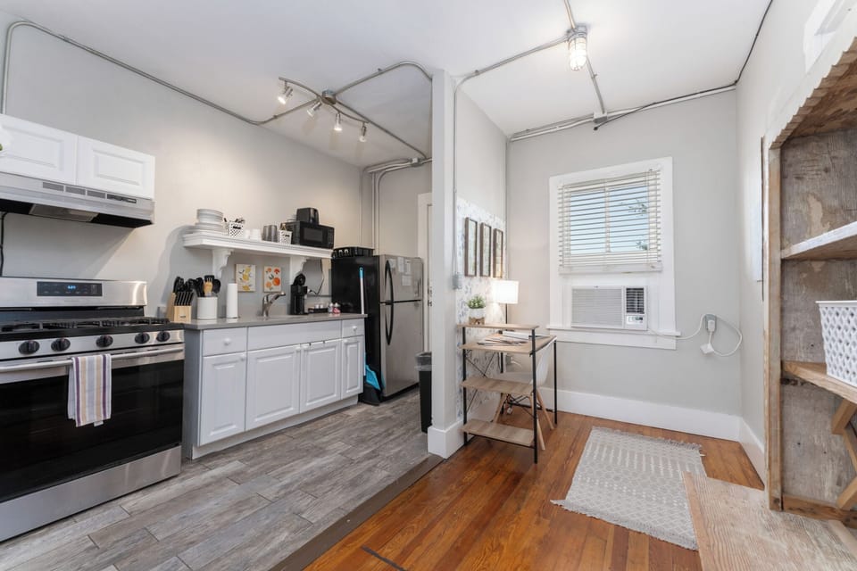 Cook with ease in this spacious, modern kitchen designed for culinary adventures.