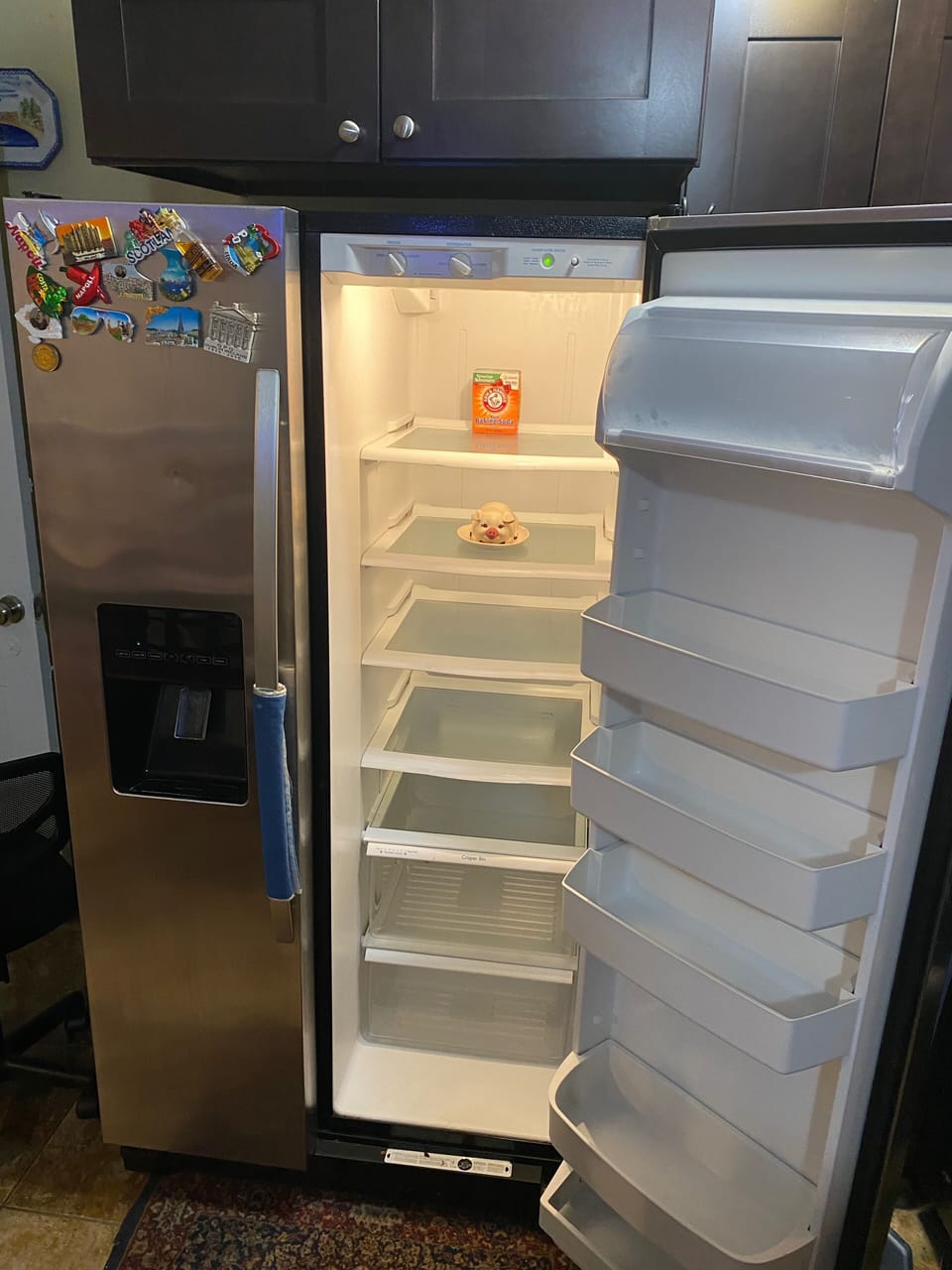 Fridge, main level