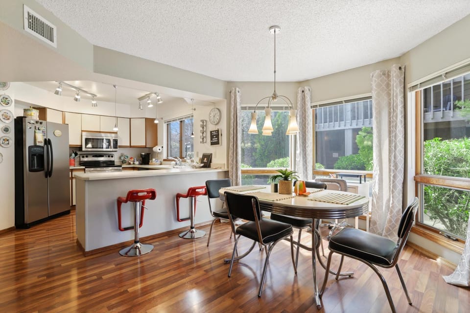 Bright open floor plan