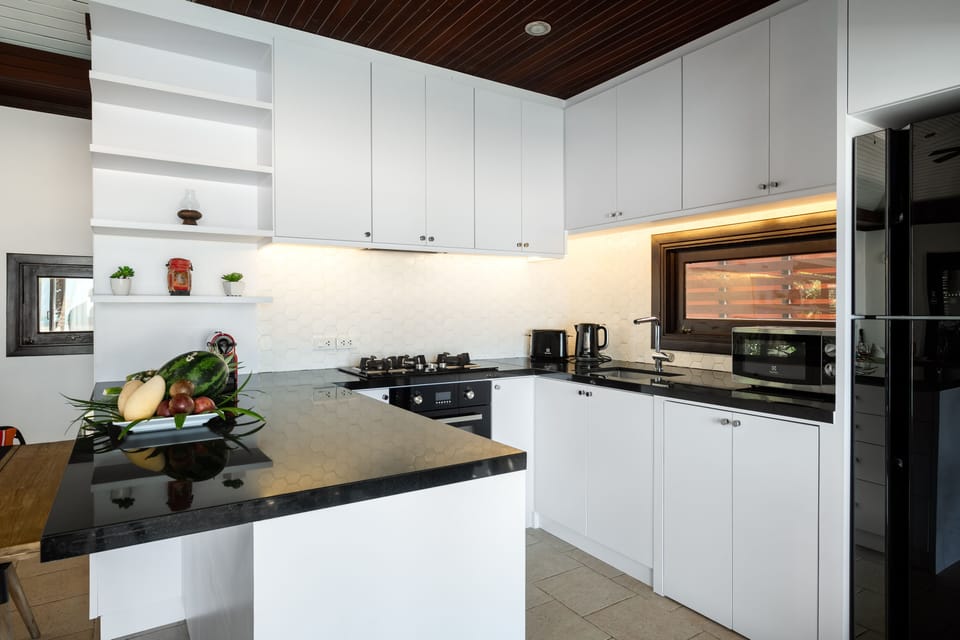 Fully equipped European kitchen