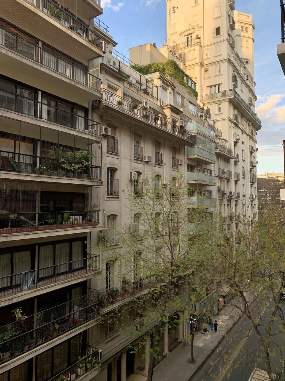 View from window/balcony