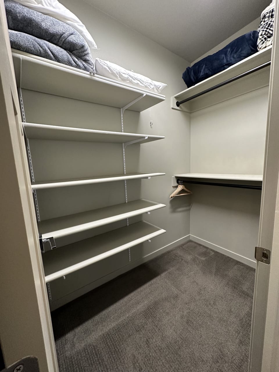 Large, walk-in closet in Master suite