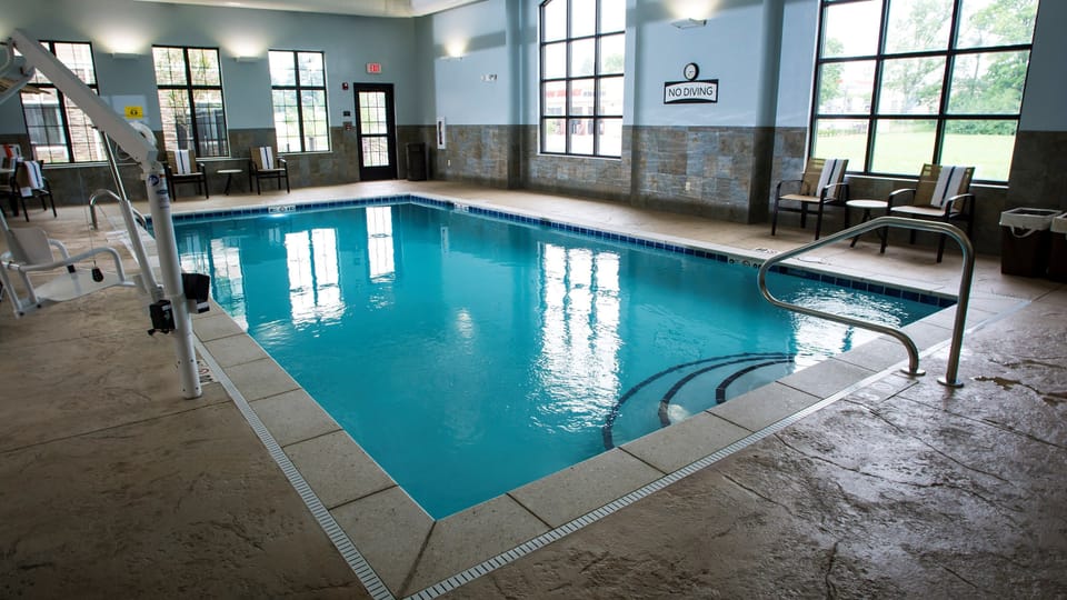 Go for a swim in the indoor pool.