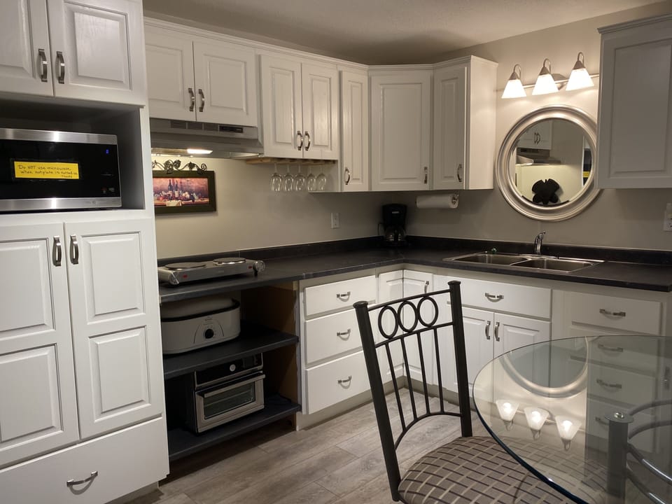 Full size kitchen with all amenities.