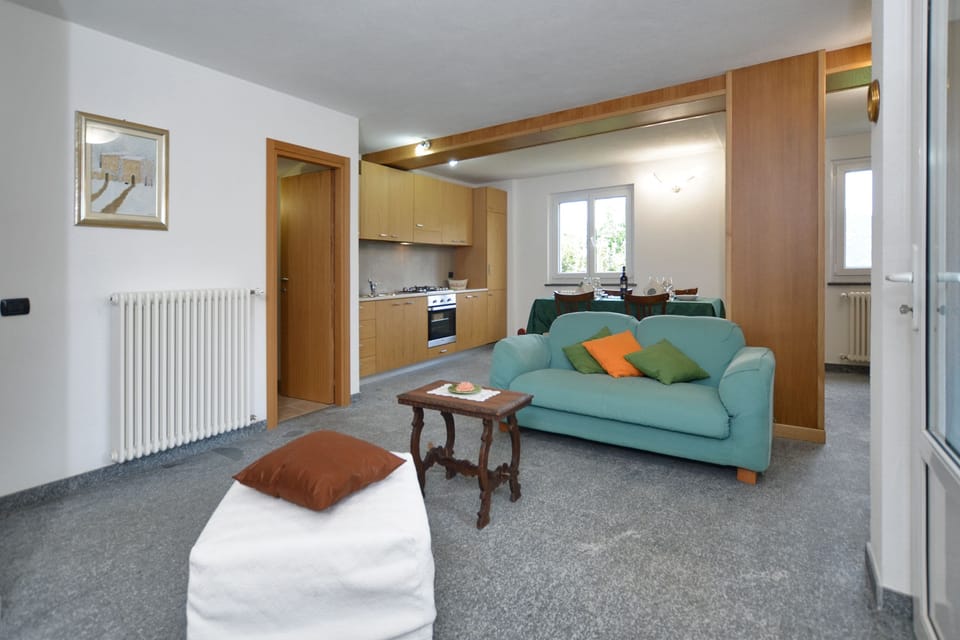 The living with kitchen corner