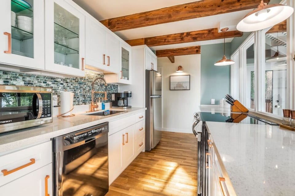 Fully equipped kitchen!  All you need to bring is your food.