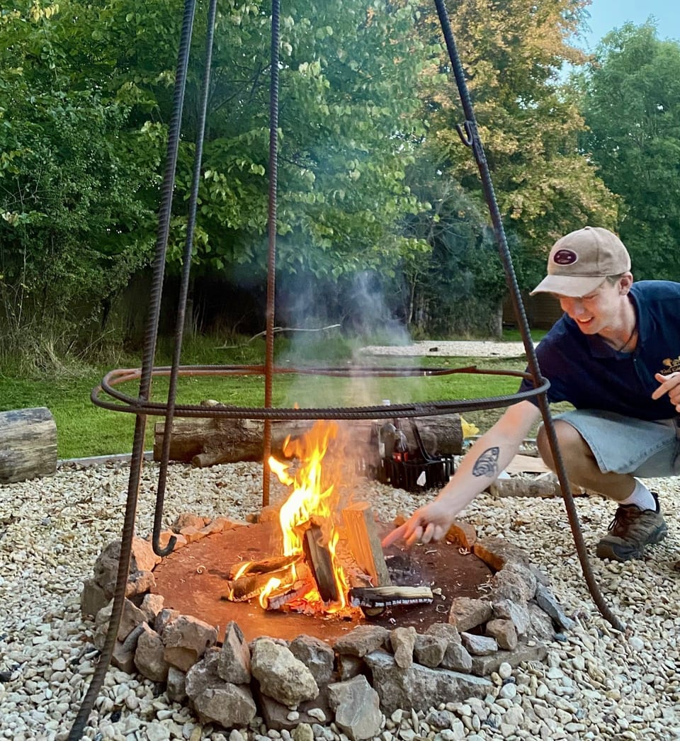 Relax at campfire Corner