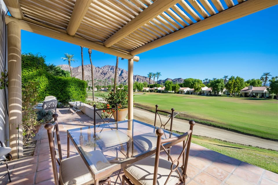 Patio and Course