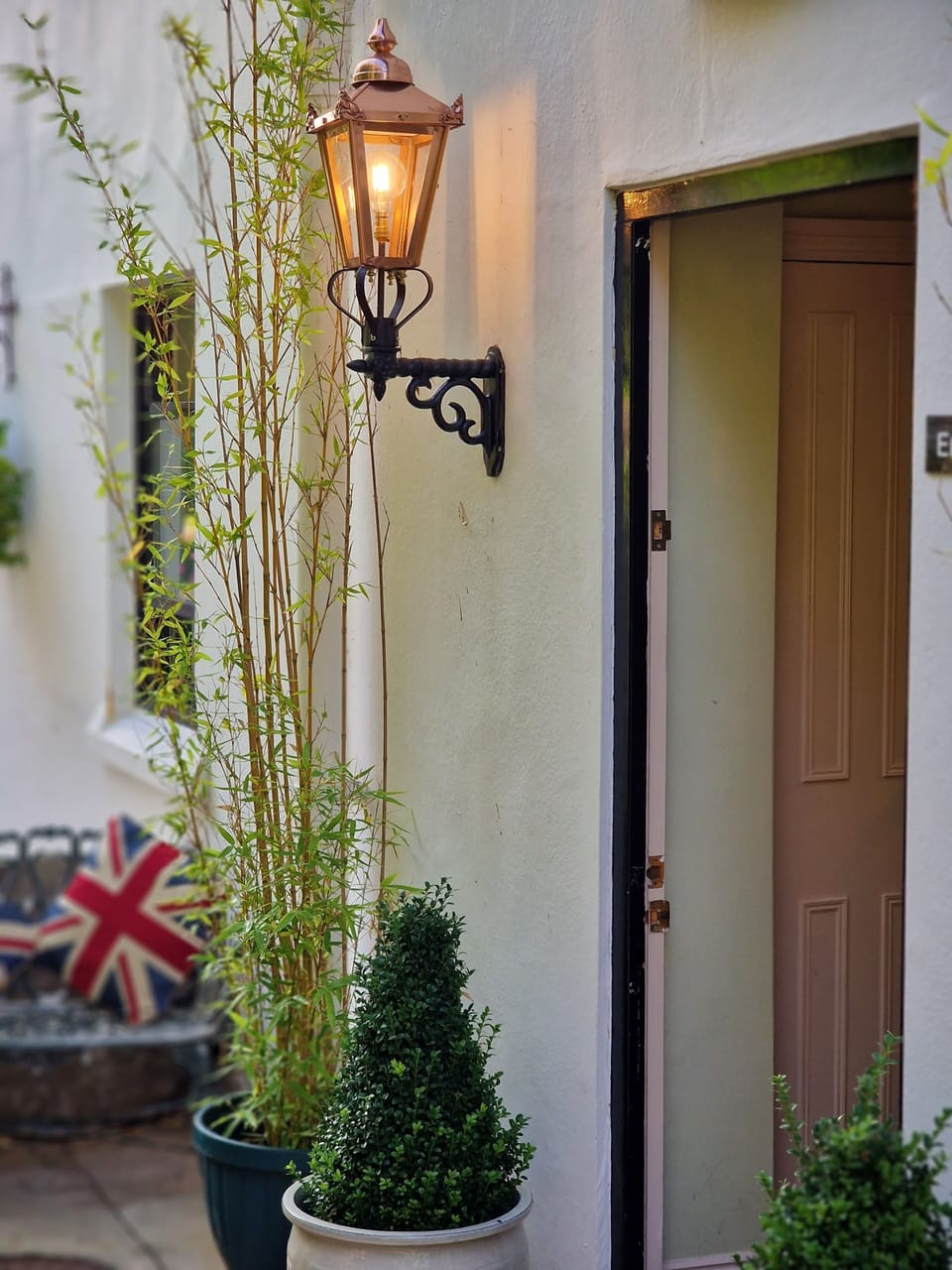 Entrance to the property