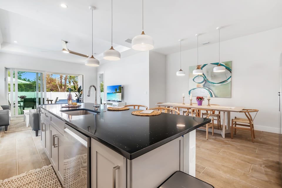 Fully equipped kitchen