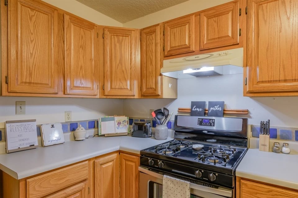 Gas stove of course!