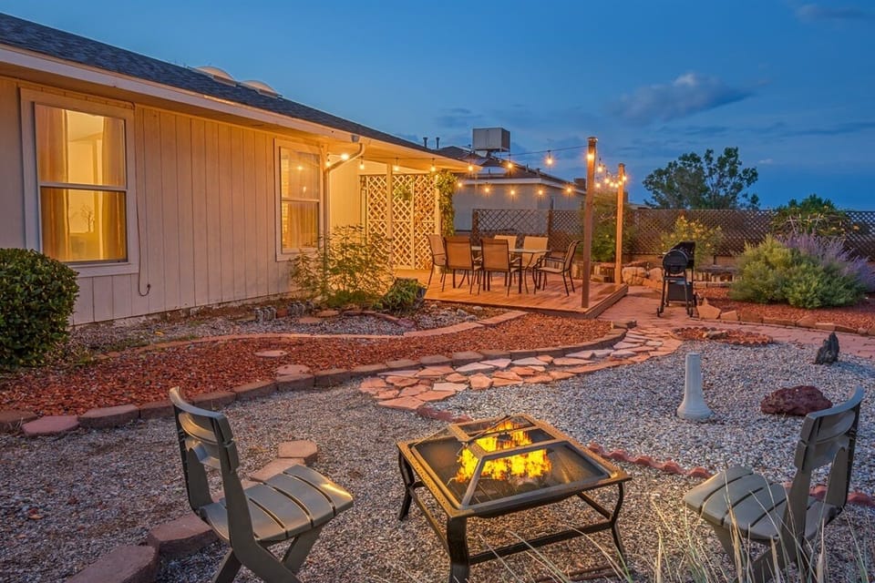 Smores for the kids while the adults enjoy the evening