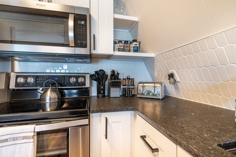 Newly renovated kitchen