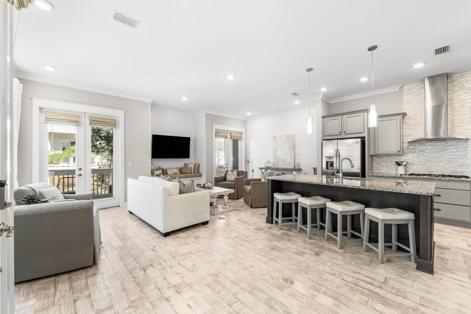 Living and Kitchen Area