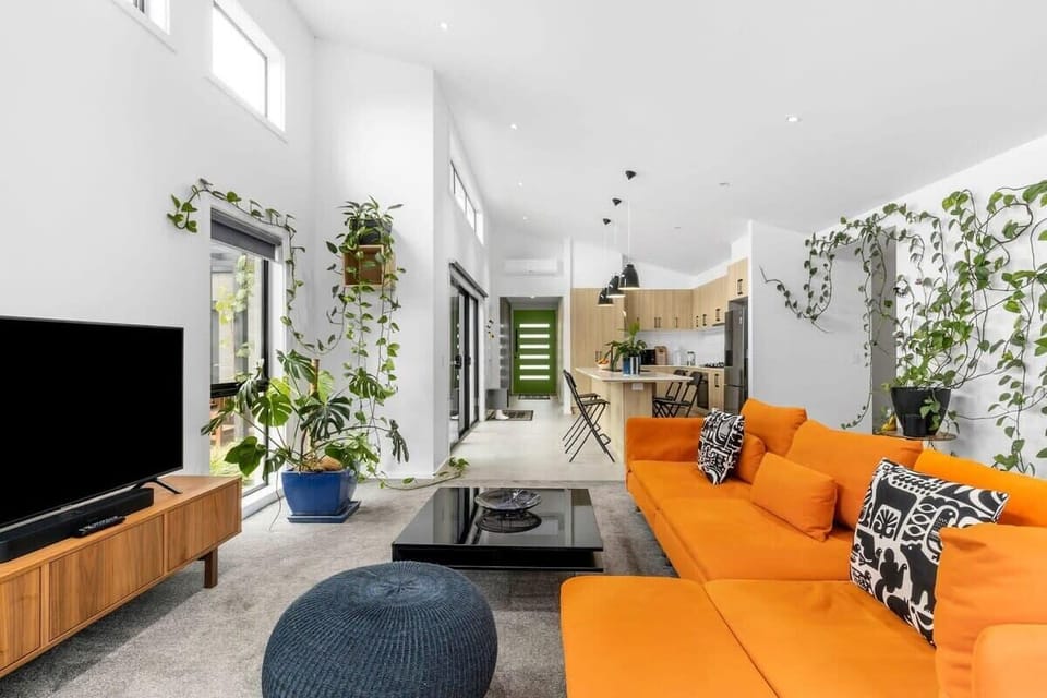 Light-filled, vibrant, personal oasis