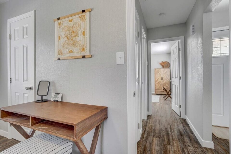 These days having the capability to work remotely is non-negotiable! Enjoy having a dedicated space to work from!