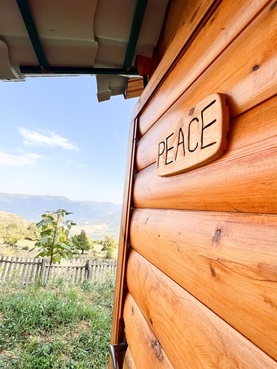 "Peace" cottage.