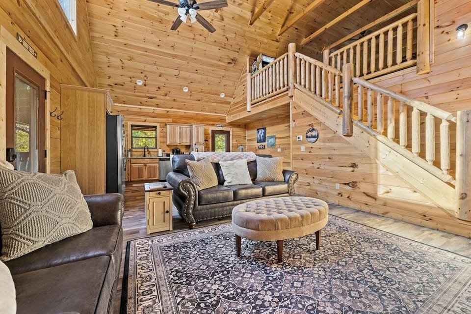 Bearadise's cozy living area