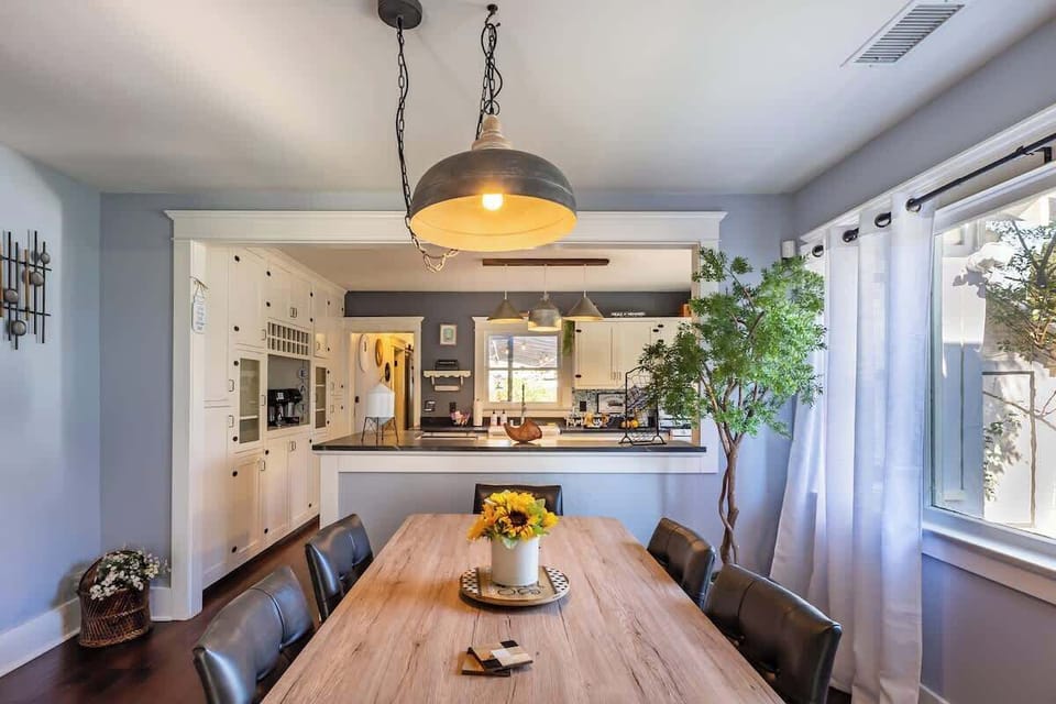 Dinning and kitchen view