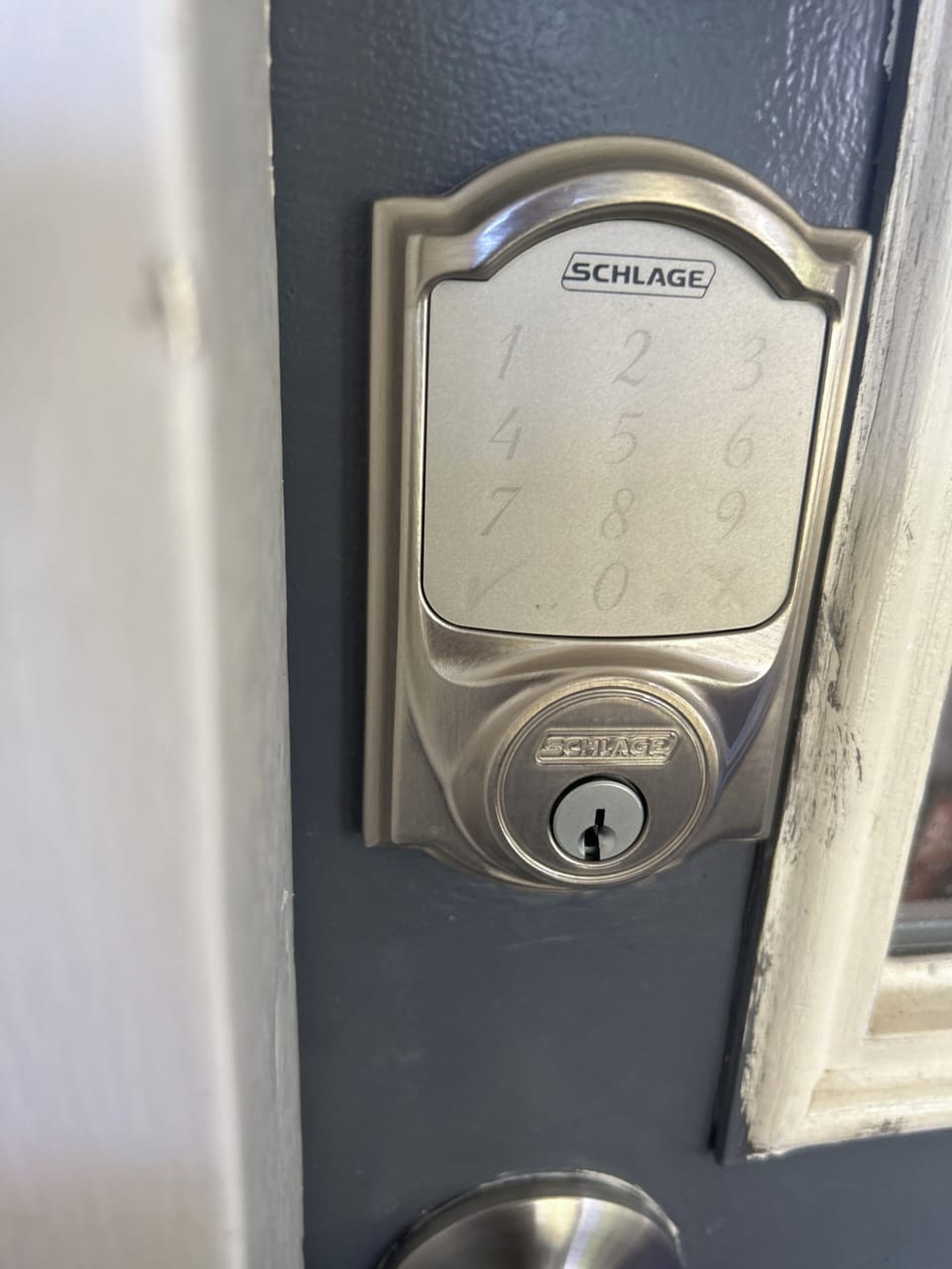 Schlage Sense smart key entry 
