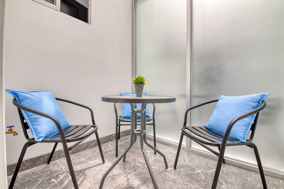 Indoor private patio