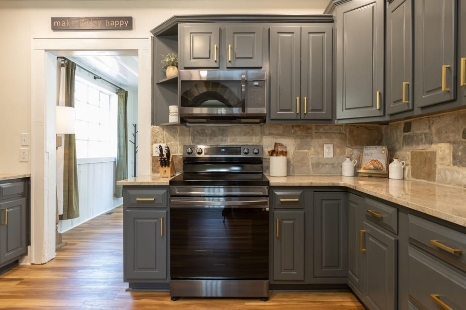 Magazine Worthy Fully Stocked Kitchen