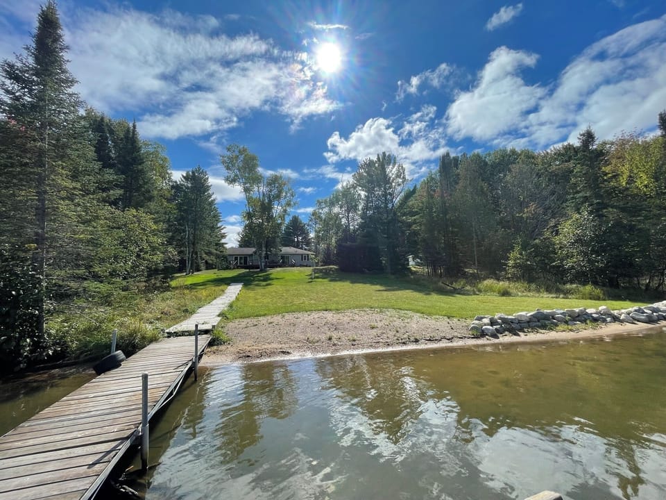 Amazing view from the dock