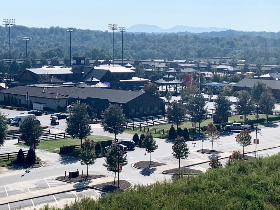 Birds eye view of TIEC.