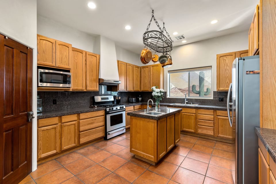Huge kitchen