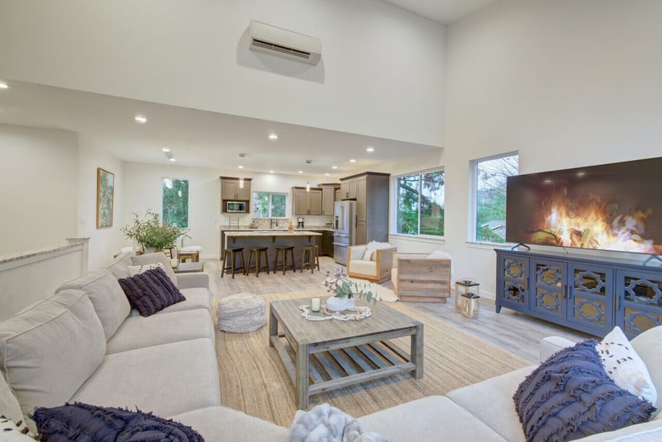 The great room has enough room for everyone