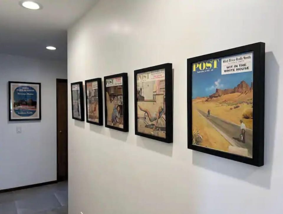 Hallway - Original Saturday Evening Post editions 