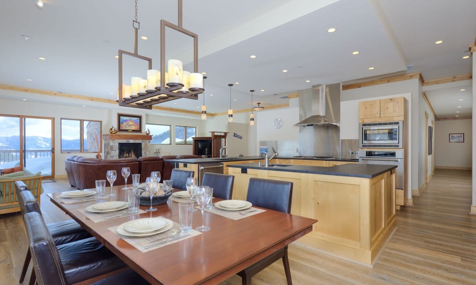 Dining Area and Kitchen