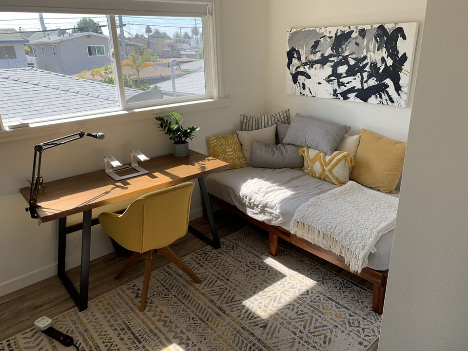 Bedroom 3 with Twin and Desk on 2nd floor