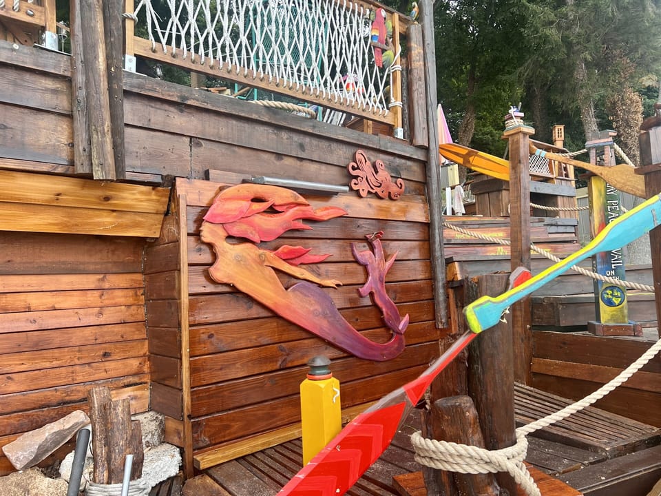 Mermaid and Beach Art