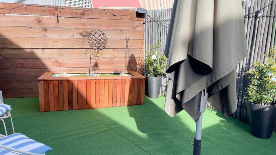 A big umbrella to give shade in the warmer months