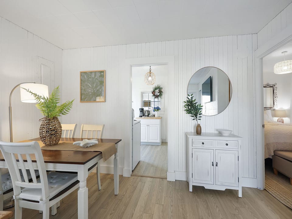 Dining Room to Bedroom & Kitchen