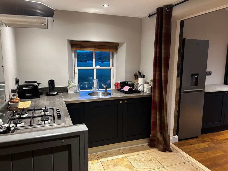 The kitchen at Waterside Cottage, Yorkshire