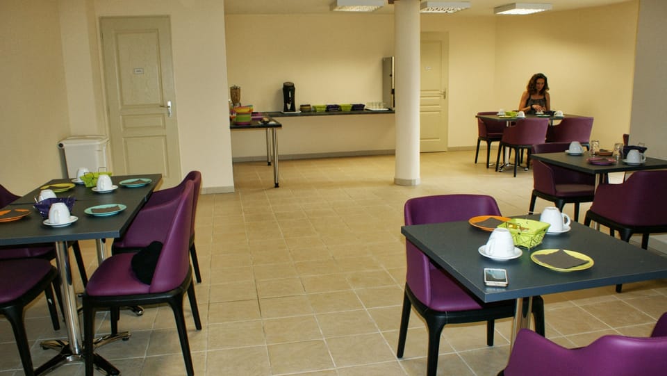 Hungry? Enjoy a delicious meal at the on-site restaurant.